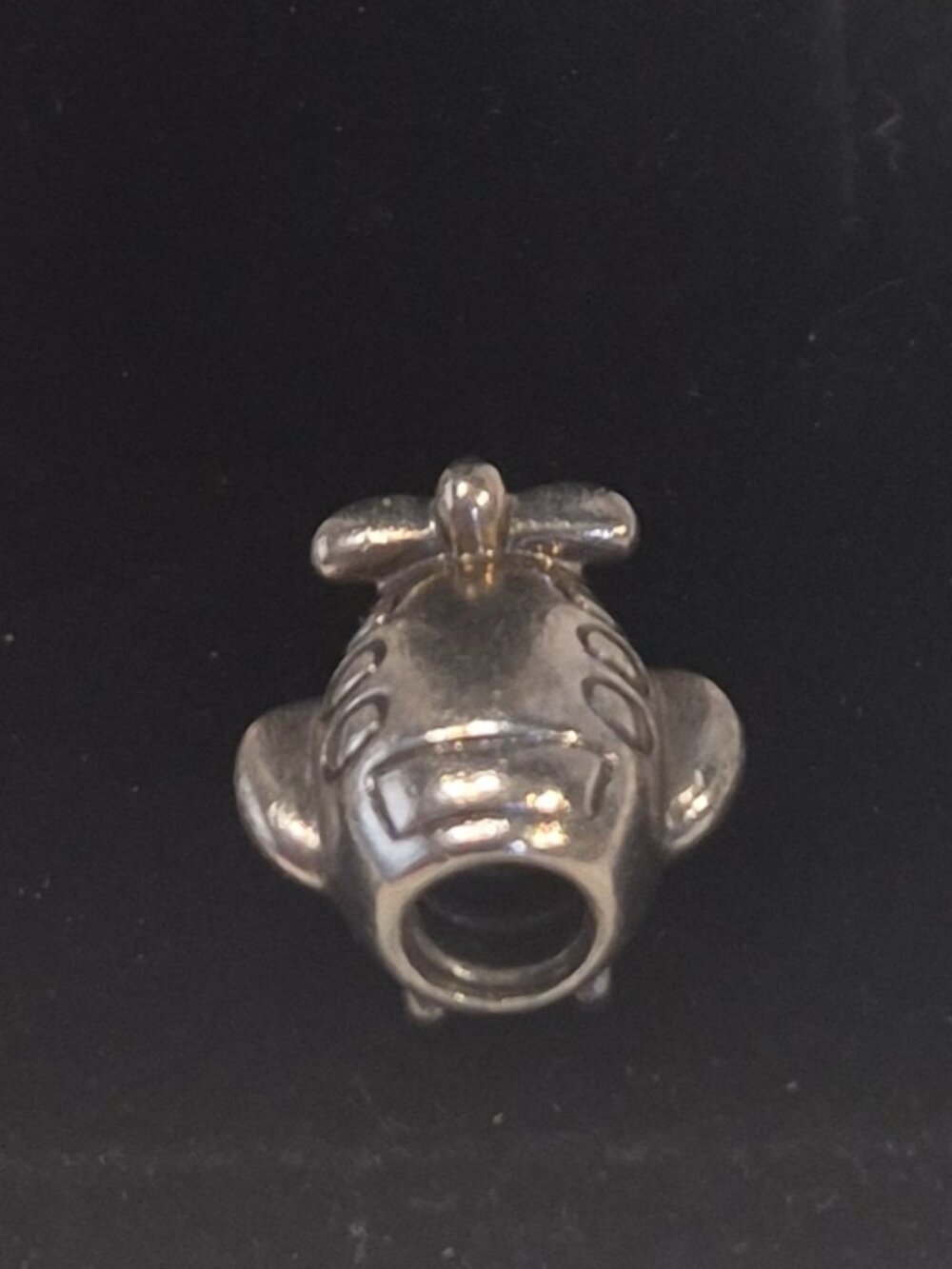 Pandora Sterling Silver 925 Retired Airplane Charm - Picture 2 of 6
